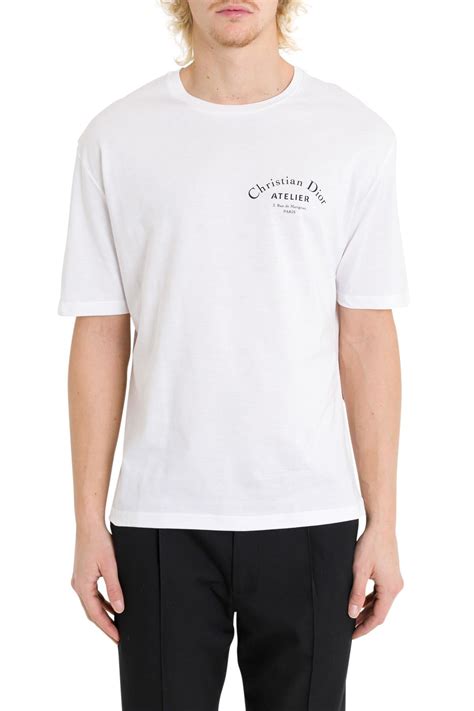 t shirt dior uomo bianca|T.